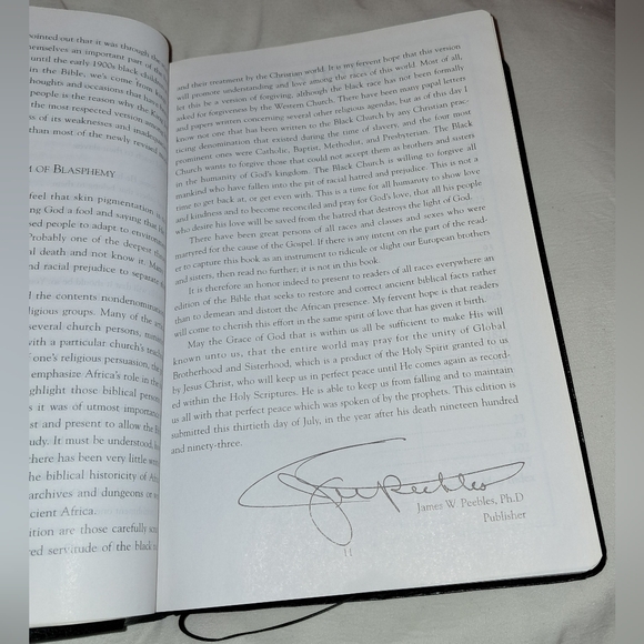 HOLY BIBLE The Original African Heritage Study Bible King James Version - Picture 4 of 16